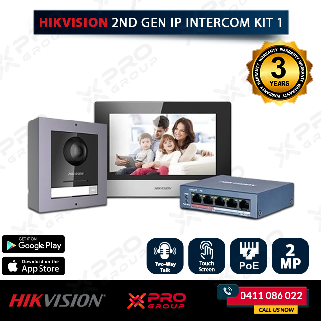 Hikvision 2nd Gen IP Intercom